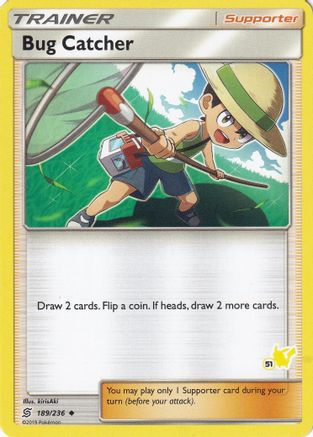 Bug Catcher - 189/236 (#51 Pikachu Stamped)/236 Battle Academy - Promo