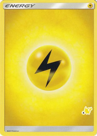 Lightning Energy (#4 Pikachu Stamped) Battle Academy - Promo