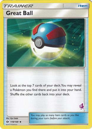 Great Ball - 119/149 (Mewtwo Stamped)/149 Battle Academy - Promo