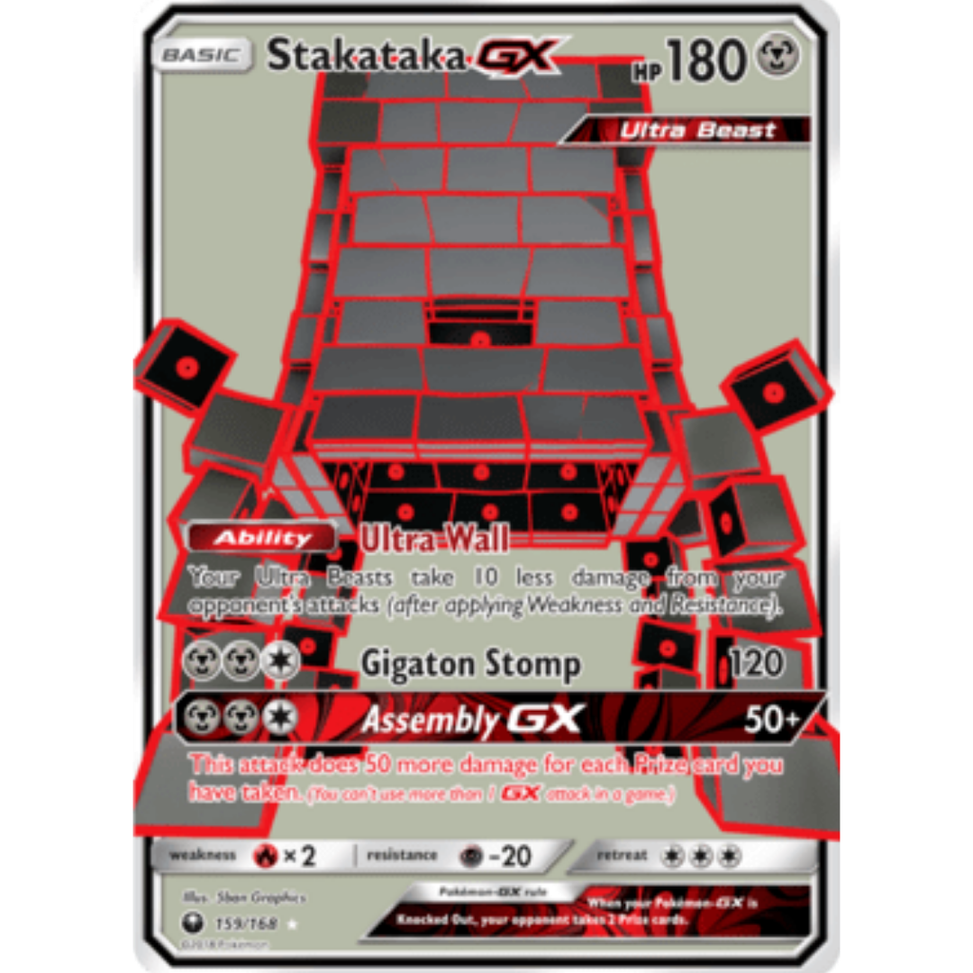 Stakataka GX (Full Art) - Holofoil SM Celestial Storm - Ultra Rare