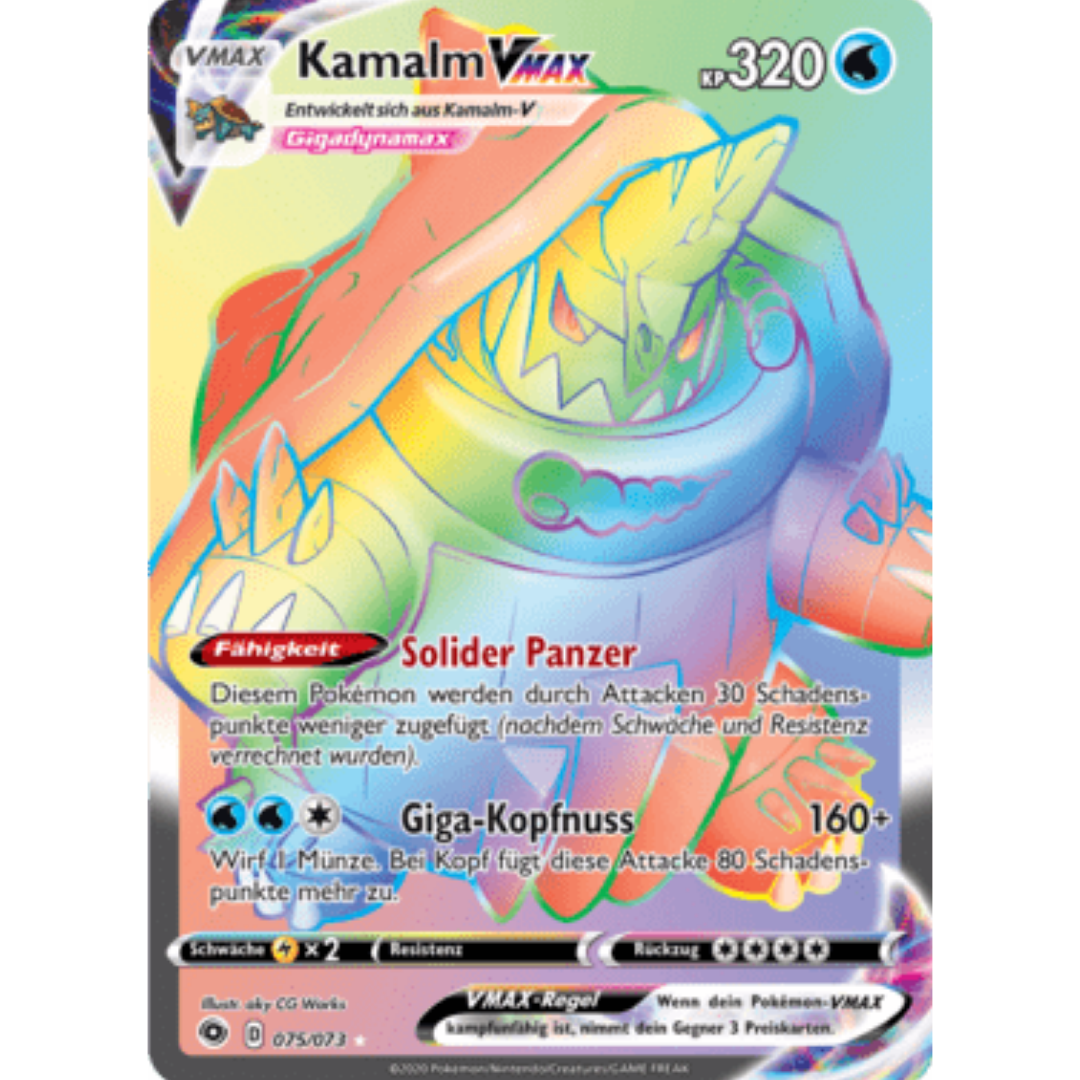 Drednaw VMAX (Secret) 075 - Holofoil Champions Path - Secret Rare