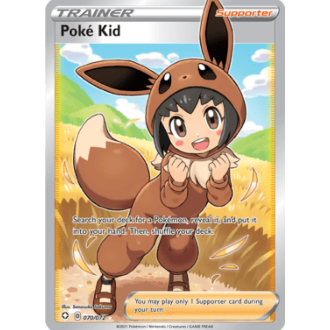 Poke Kid (Full Art) 070 - Holofoil Shining Fates - Ultra Rare