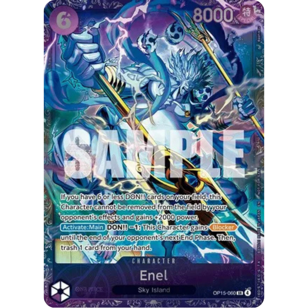 Enel (Treasure Cup May 2026) (OP15-060) - One Piece Promotion Cards Foil