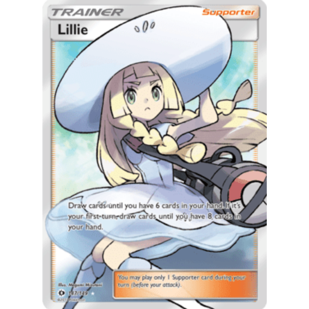 Lillie (Full Art) 147 - Holofoil SM Base Set - Ultra Rare