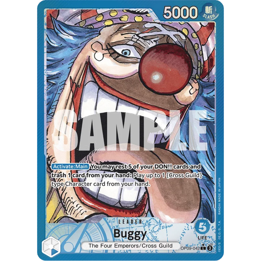 Buggy (042) (Parallel) (OP09-042) - Emperors in the New World