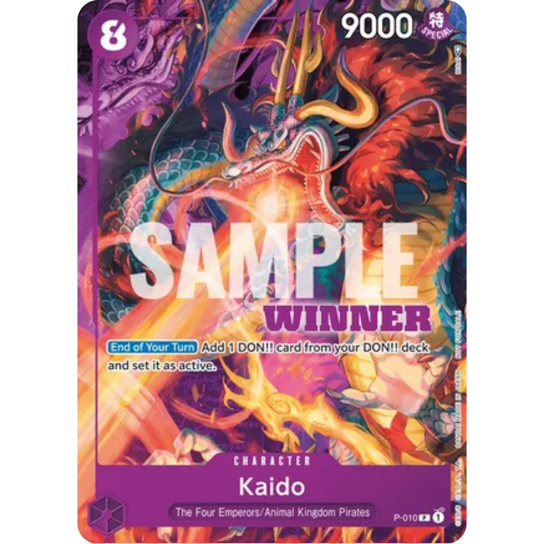 Kaido - P-010 (Winner Pack Vol. 1) (P-010) - One Piece Promotion Cards