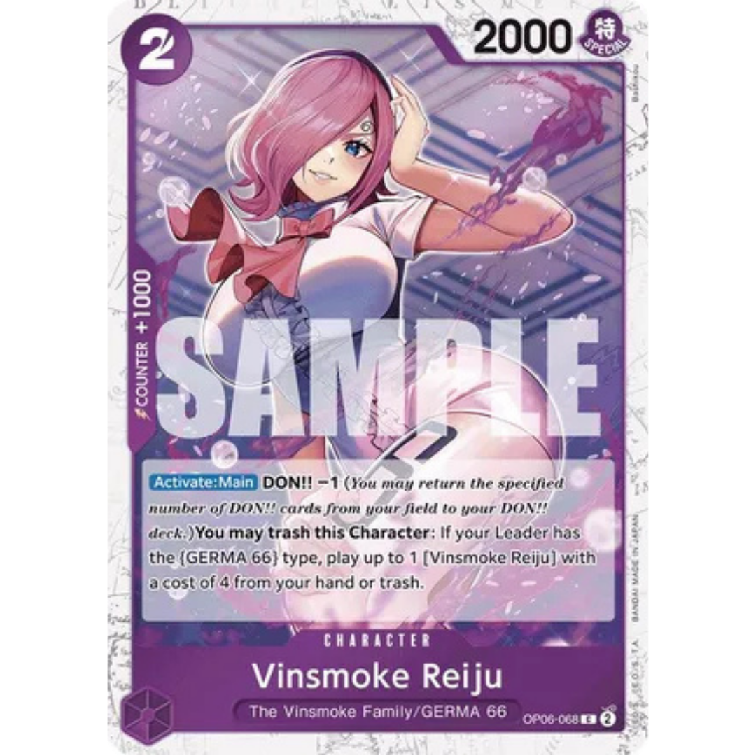 Vinsmoke Reiju (OP06-068) (Jolly Roger Foil) (OP06-068) - Premium Booster -The Best- Foil