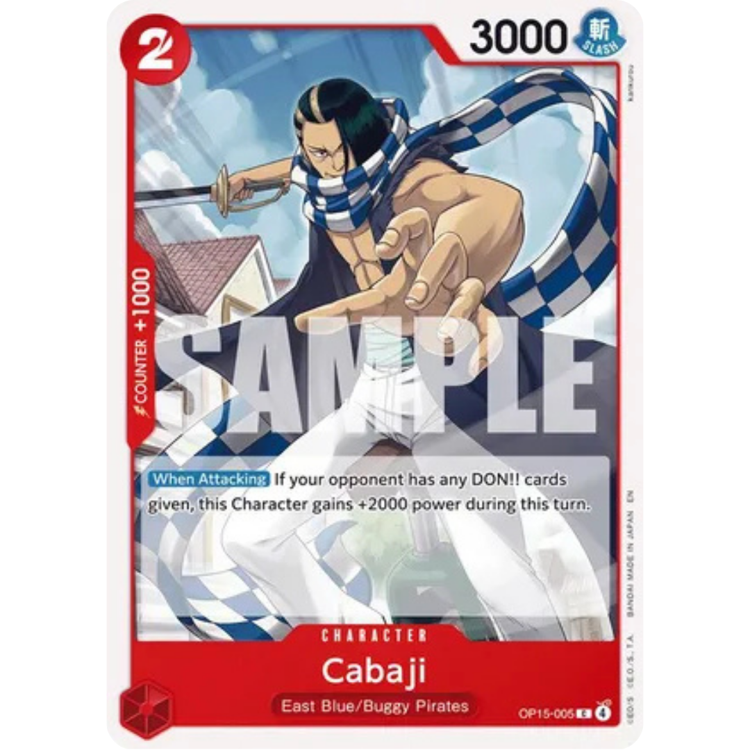 Cabaji (OP15-005) - Adventure on Kami's Island
