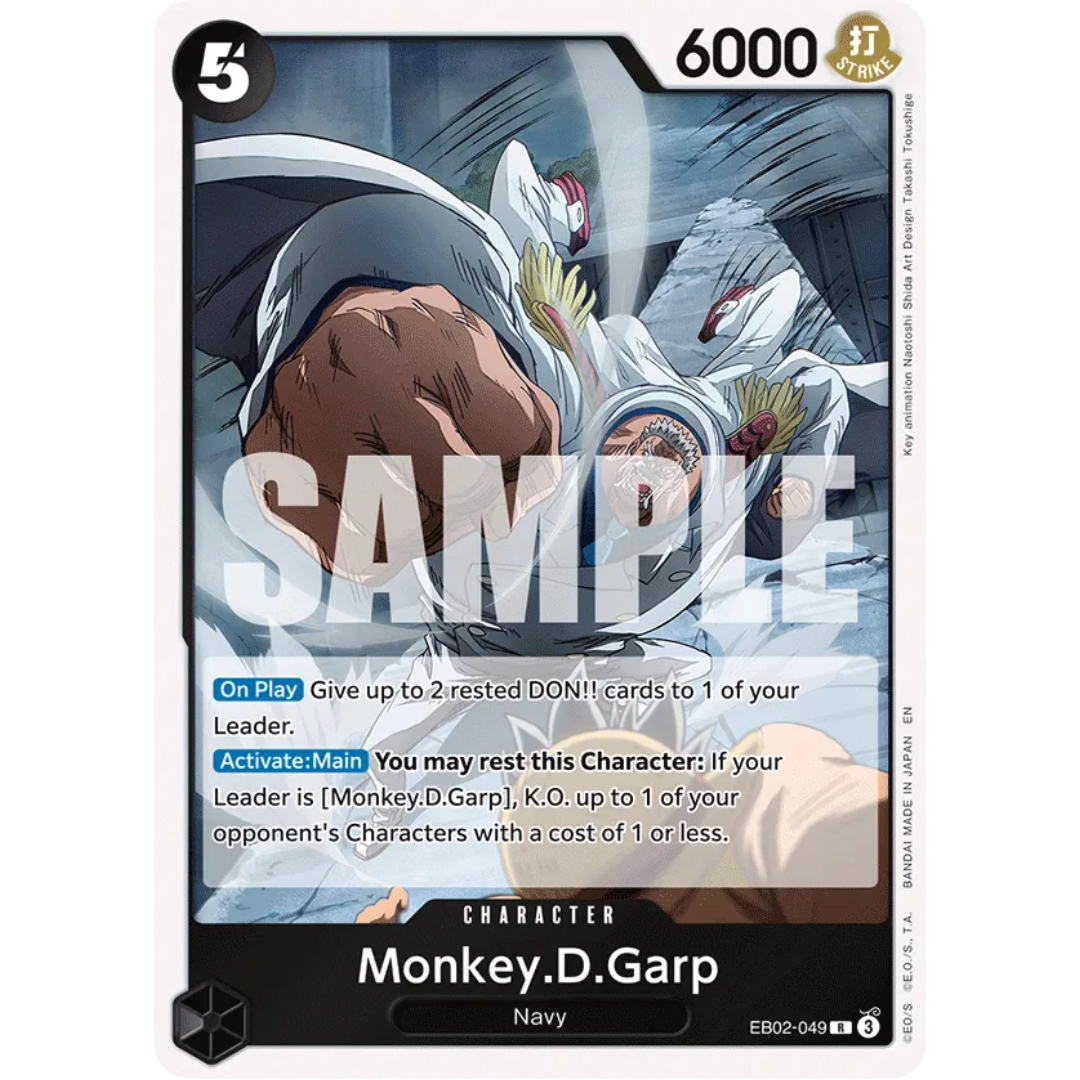 Monkey.D.Garp (EB02-049) - Extra Booster: Anime 25th Collection Foil