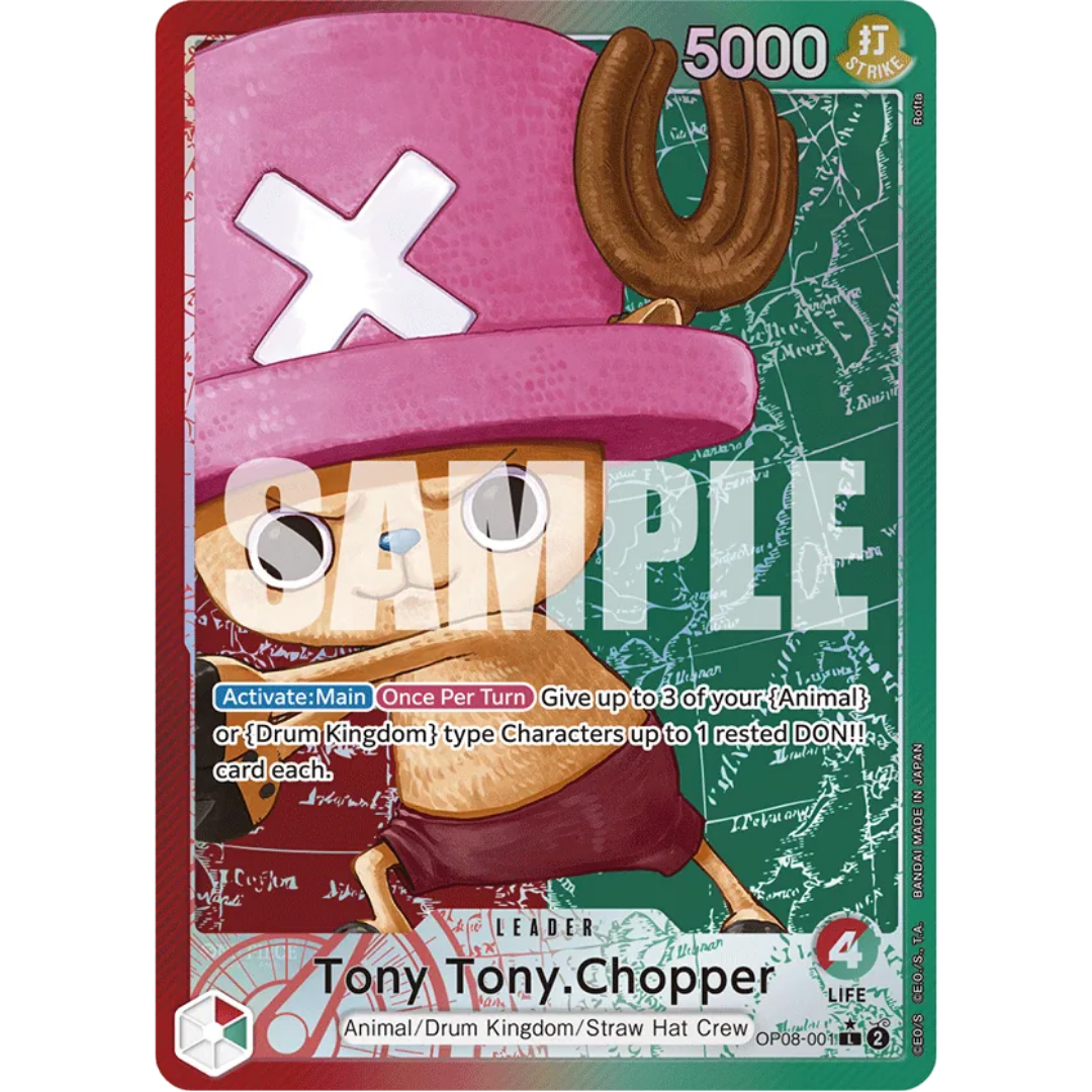 Tony Tony.Chopper (001) (Parallel) (OP08-001) - Two Legends Foil