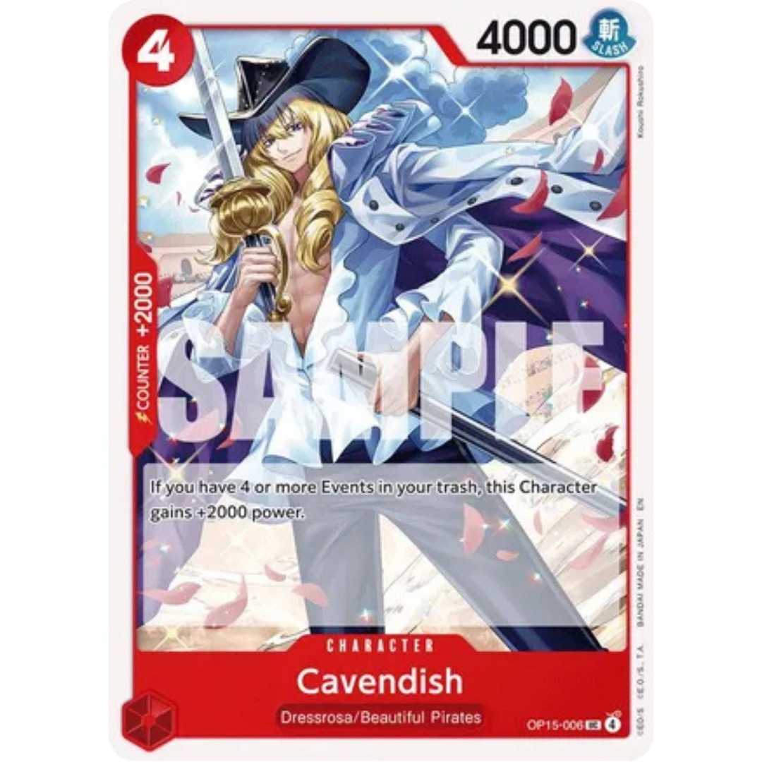 Cavendish (OP15-006) - Adventure on Kami's Island