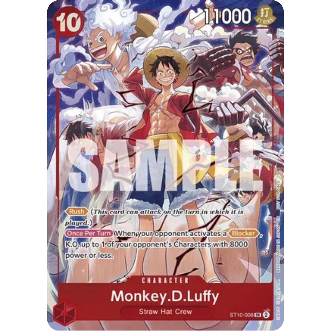 Monkey.D.Luffy (One Piece Day Dallas 2025) (ST10-006) - One Piece Promotion Cards Foil