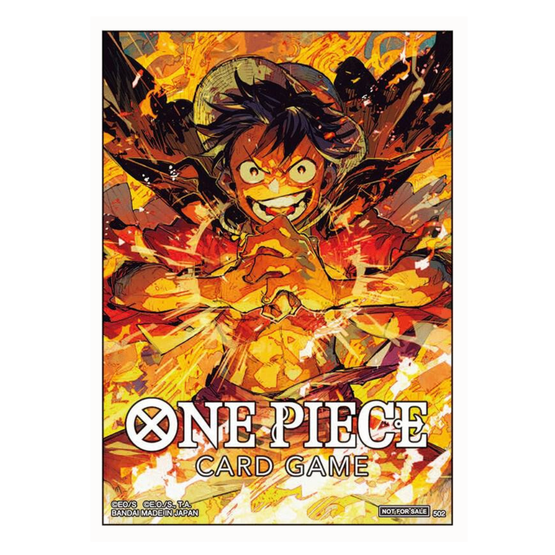 One Piece Official Sleeves 10-Pack - Monkey D. Luffy