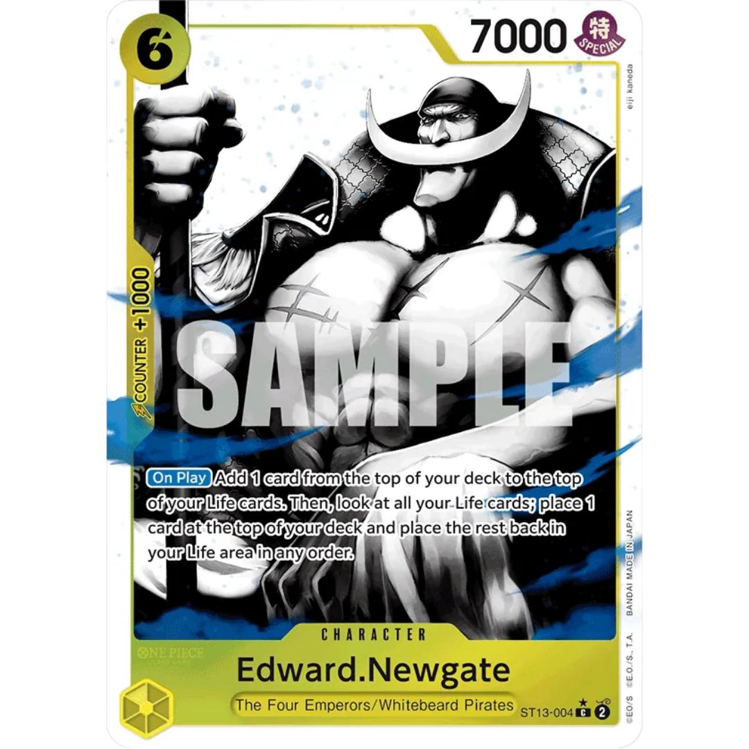 Edward.Newgate (Parallel) (ST13-004) - Ultra Deck: The Three Brothers Foil
