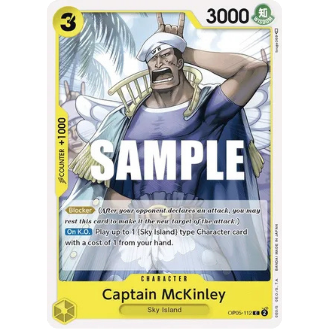 Captain McKinley (OP05-112) - Awakening of the New Era