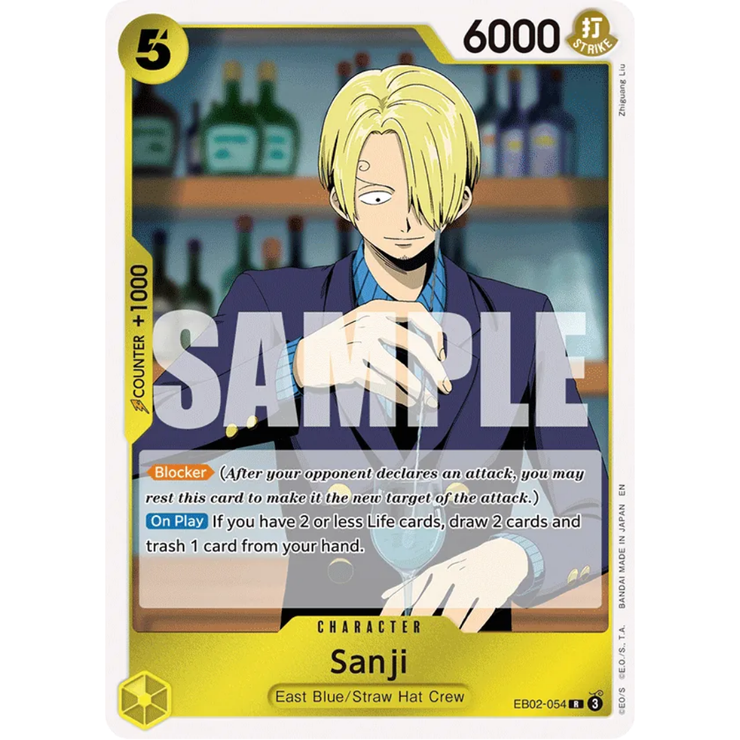 Sanji (EB02-054) - Extra Booster: Anime 25th Collection Foil