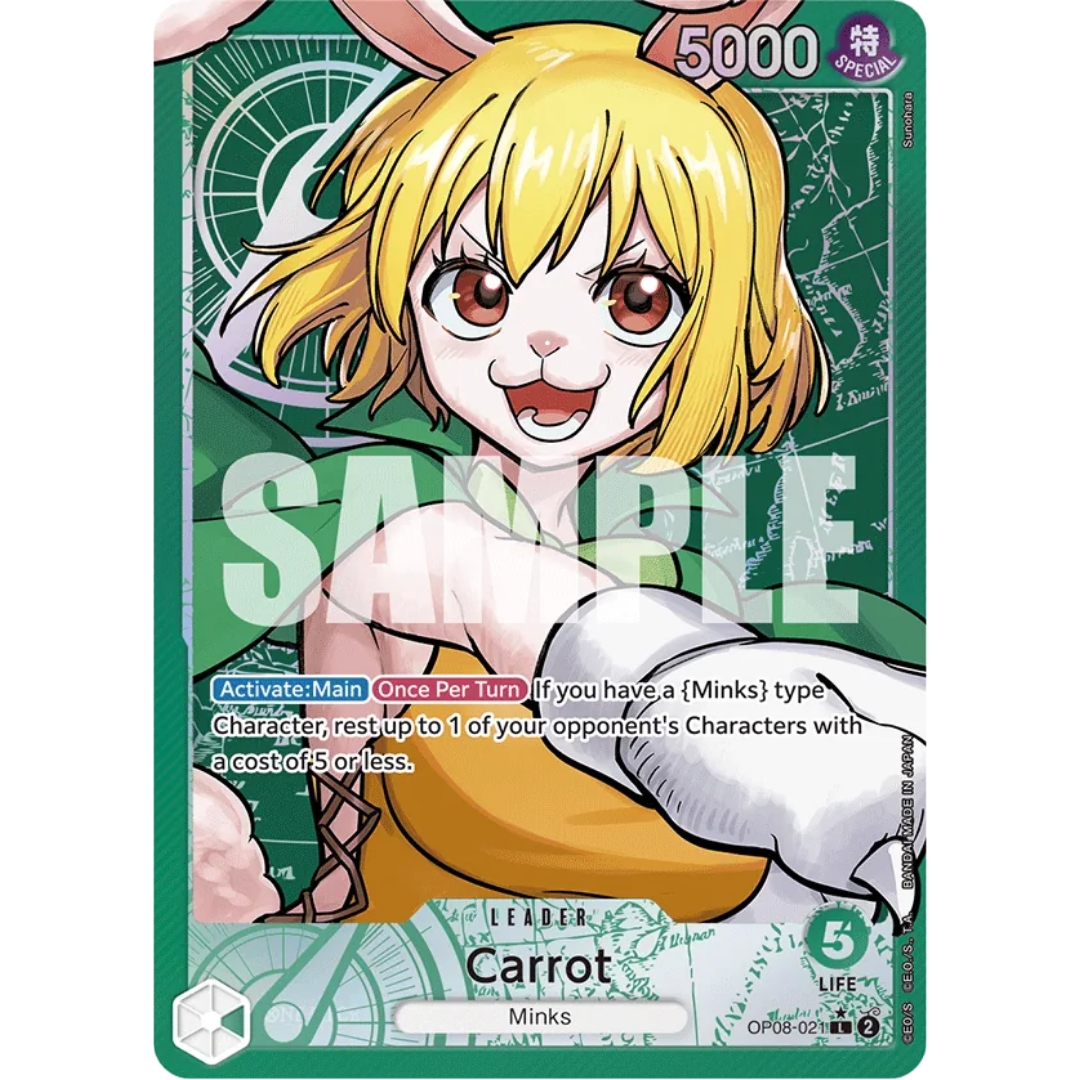 Carrot (021) (Parallel) (OP08-021) - Two Legends Foil