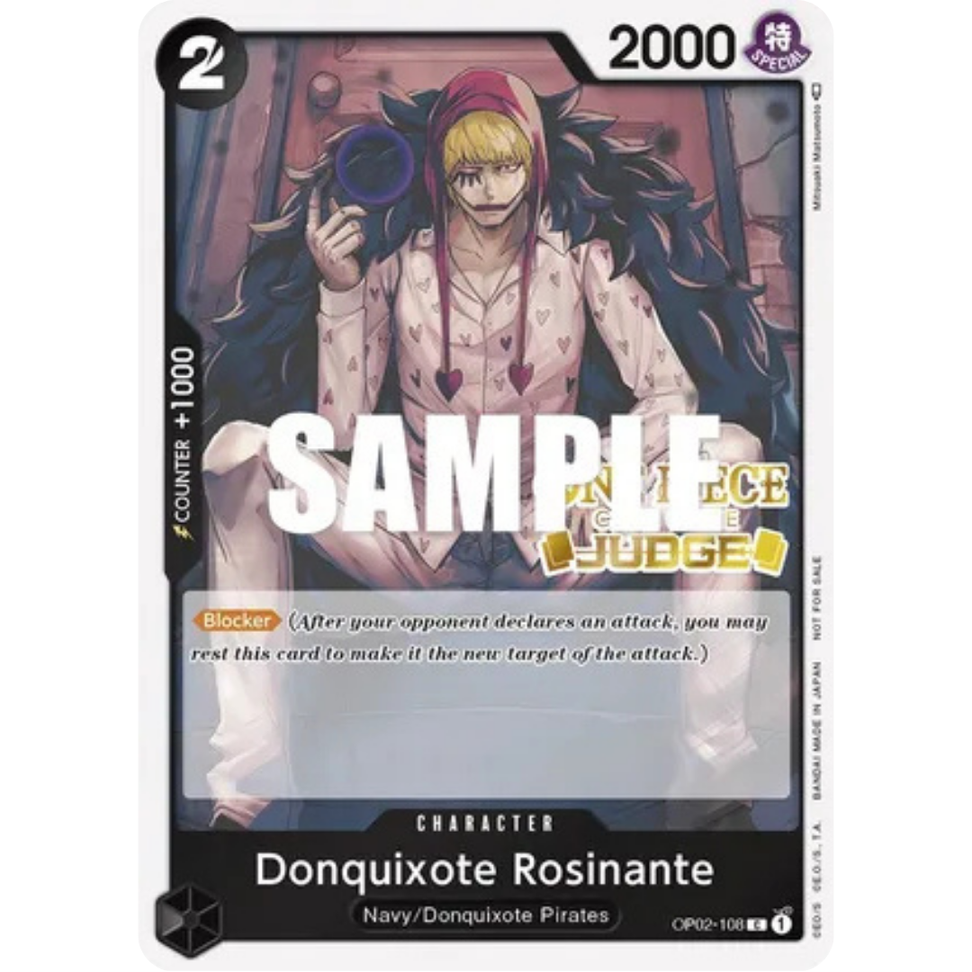 Donquixote Rosinante (Judge Pack Vol. 2) (OP02-108) - One Piece Promotion Cards Foil