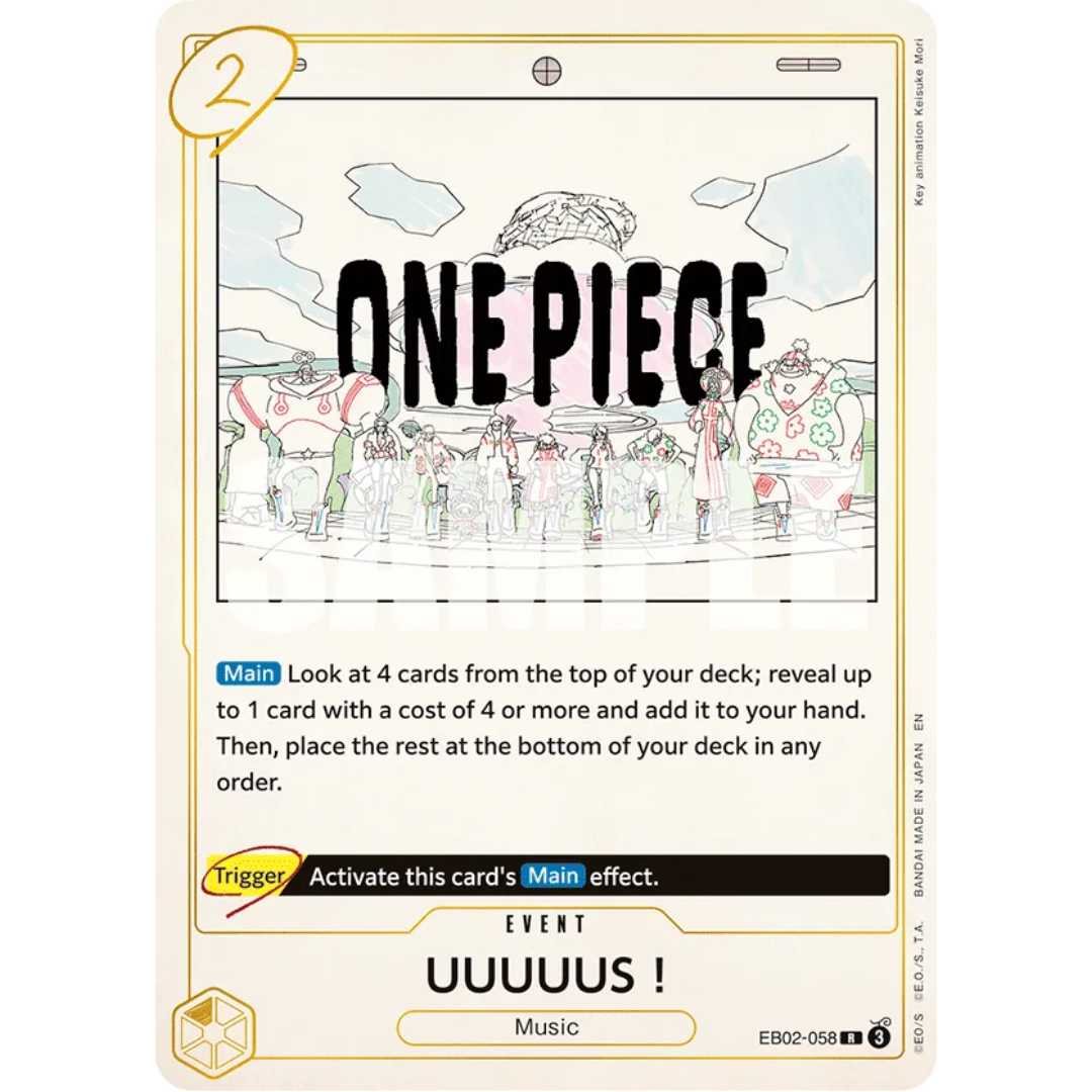 UUUUUS! (EB02-058) - Extra Booster: Anime 25th Collection Foil