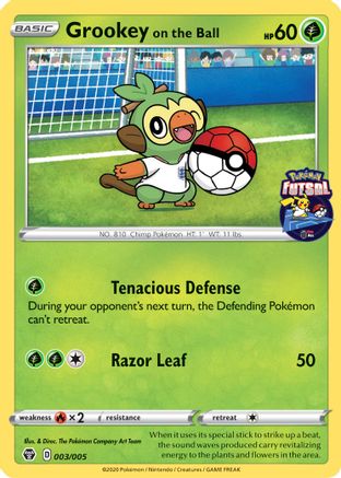 Grookey on the Ball 003/005 Miscellaneous Cards & Products - Promo