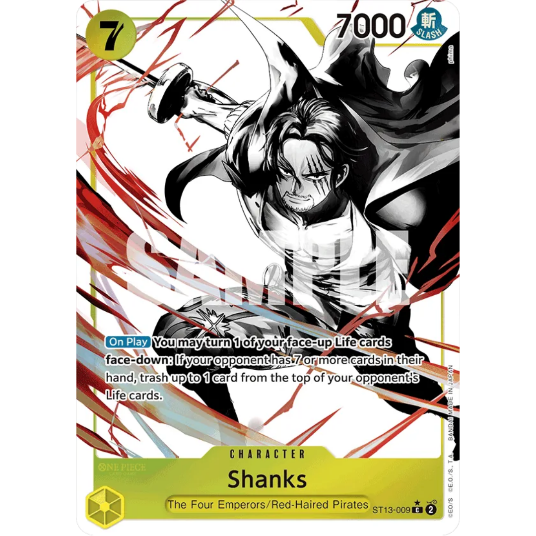 Shanks (Parallel) (ST13-009) - Ultra Deck: The Three Brothers Foil