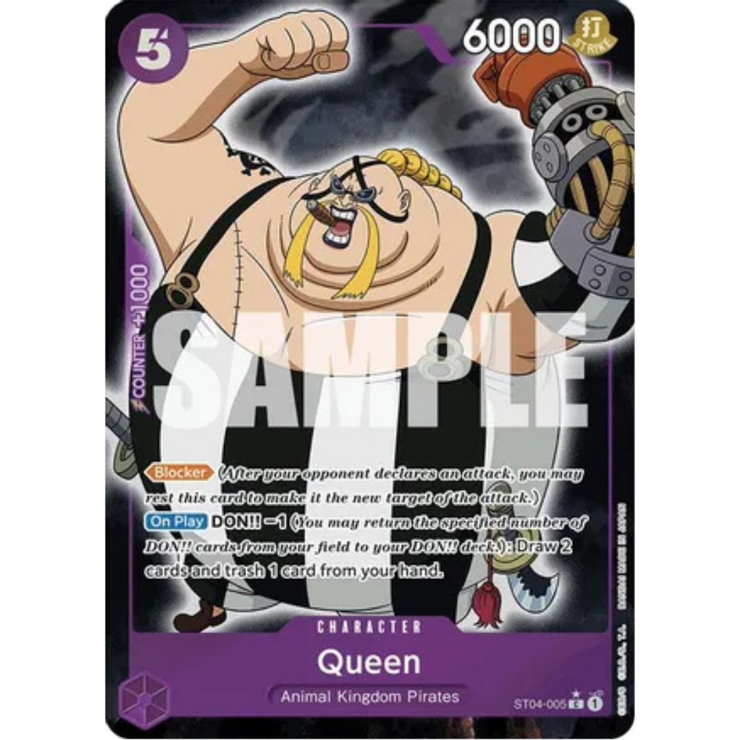 Queen (Full Art) (ST04-005) - Premium Booster -The Best- Foil