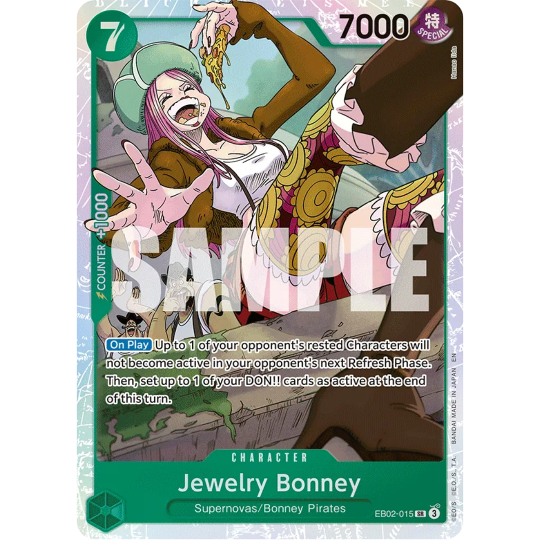 Jewelry Bonney (EB02-015) - Extra Booster: Anime 25th Collection Foil