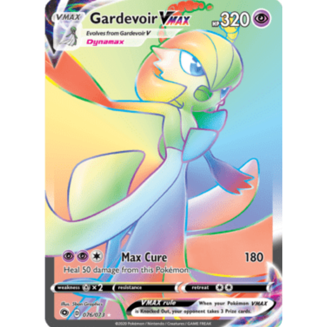Gardevoir VMAX (Secret) 076 - Holofoil Champions Path - Secret Rare