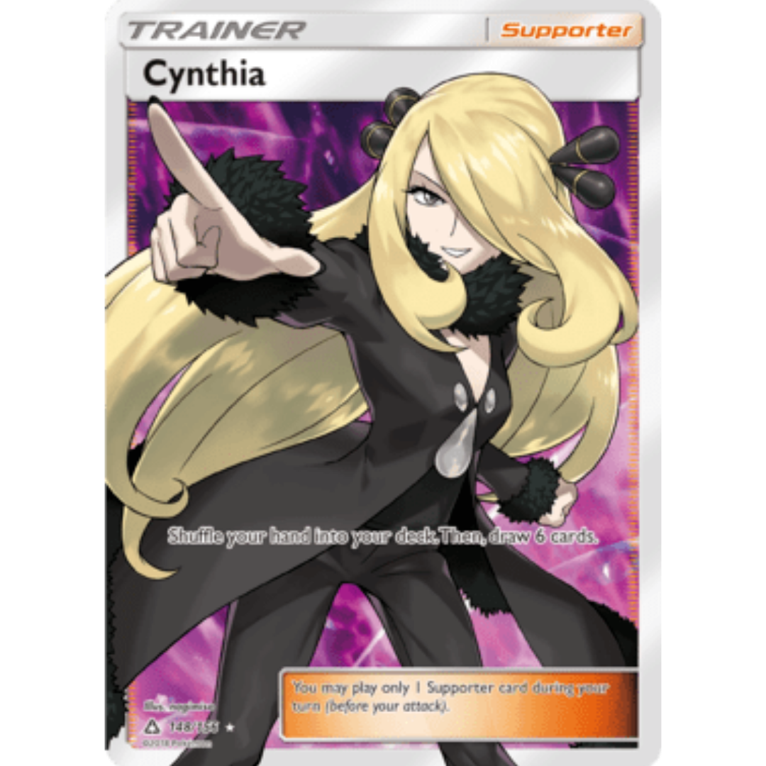 Cynthia (Full Art) - Holofoil SM Ultra Prism - Ultra Rare