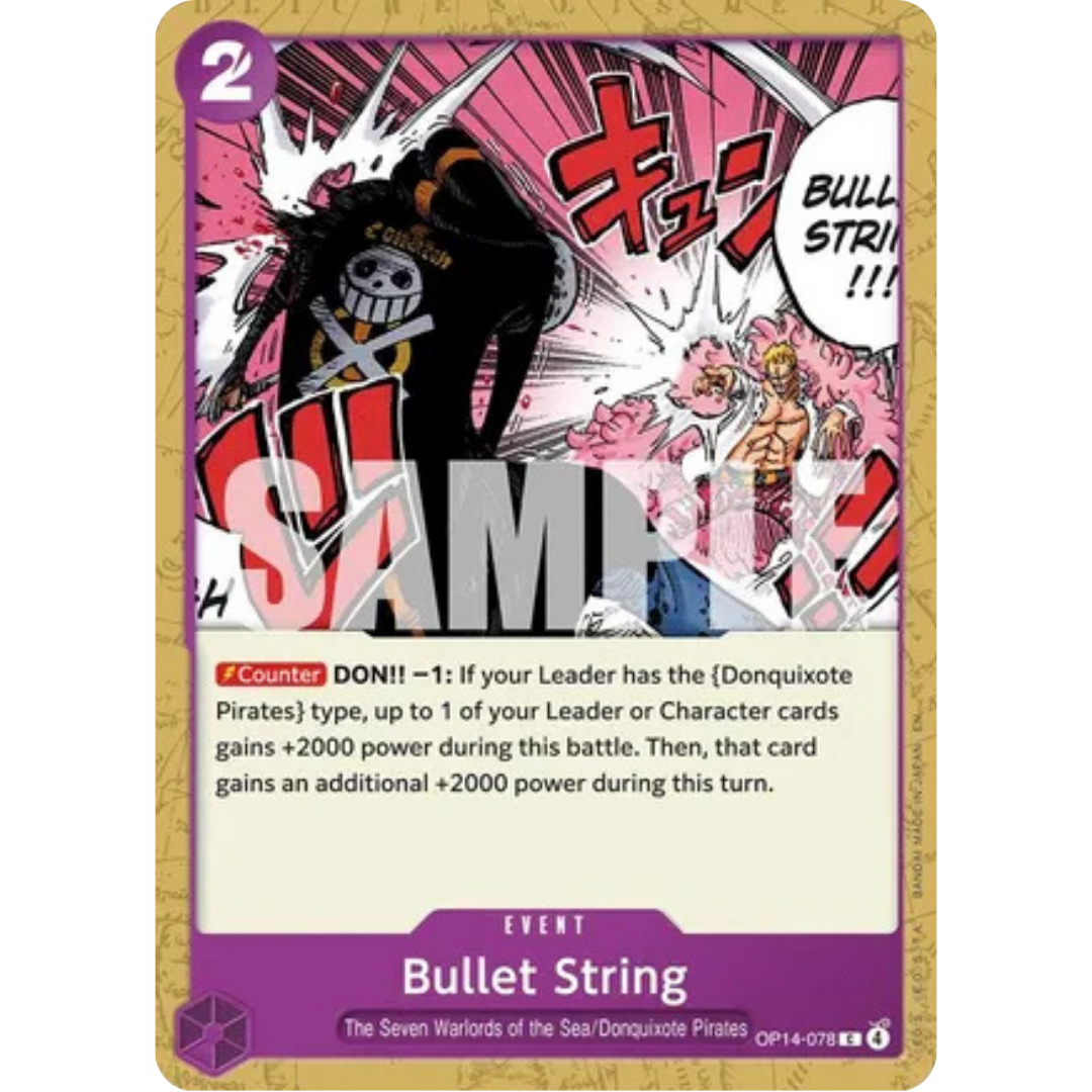 Bullet String (OP14-078) - The Azure Sea's Seven