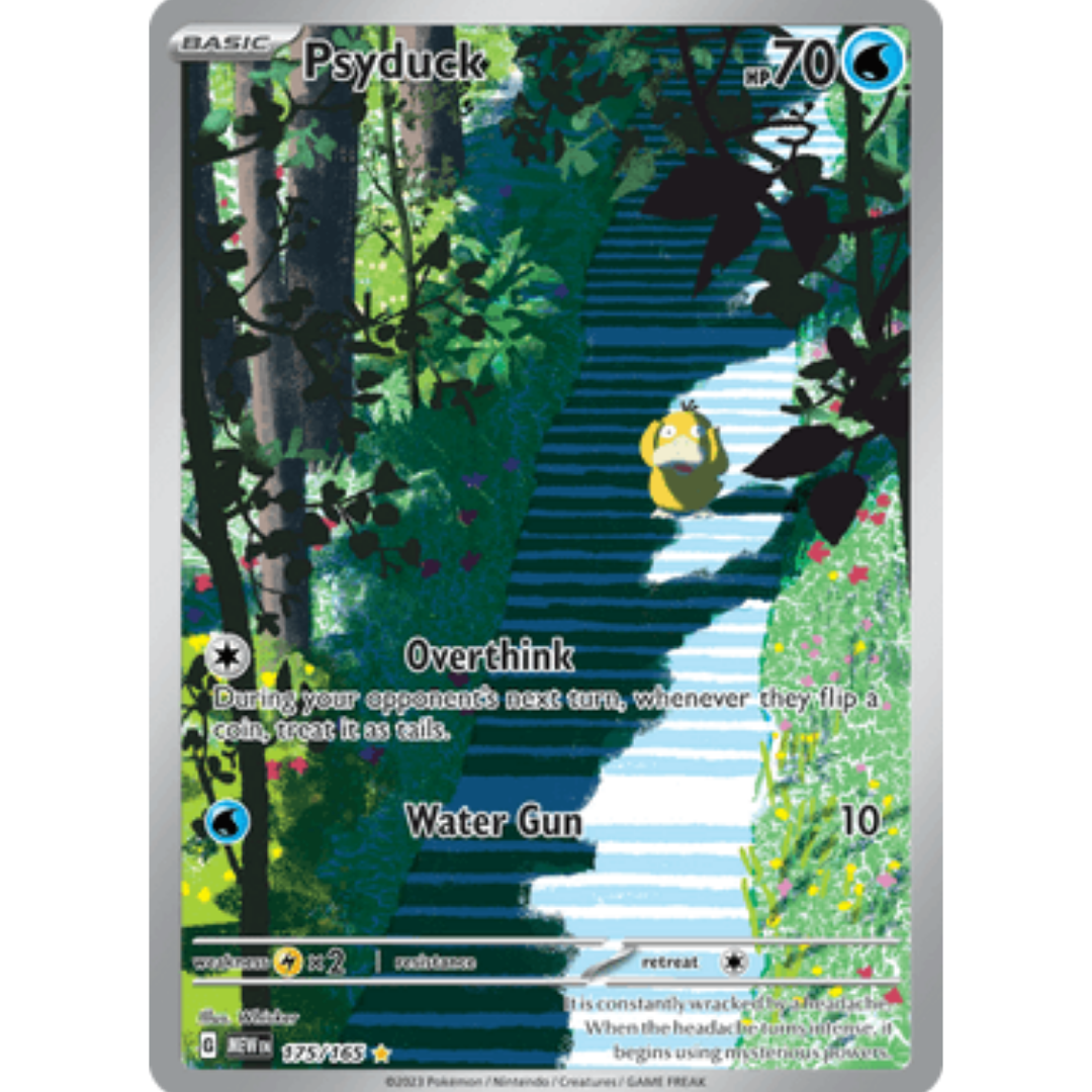 Psyduck 175/165 - Holofoil SV Scarlet & Violet 151 - Illustration Rare