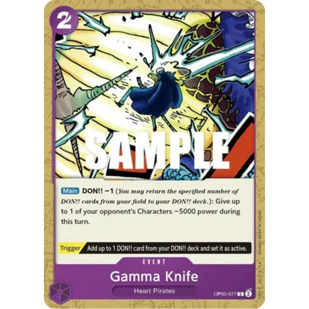 Gamma Knife (OP05-077) - Awakening of the New Era