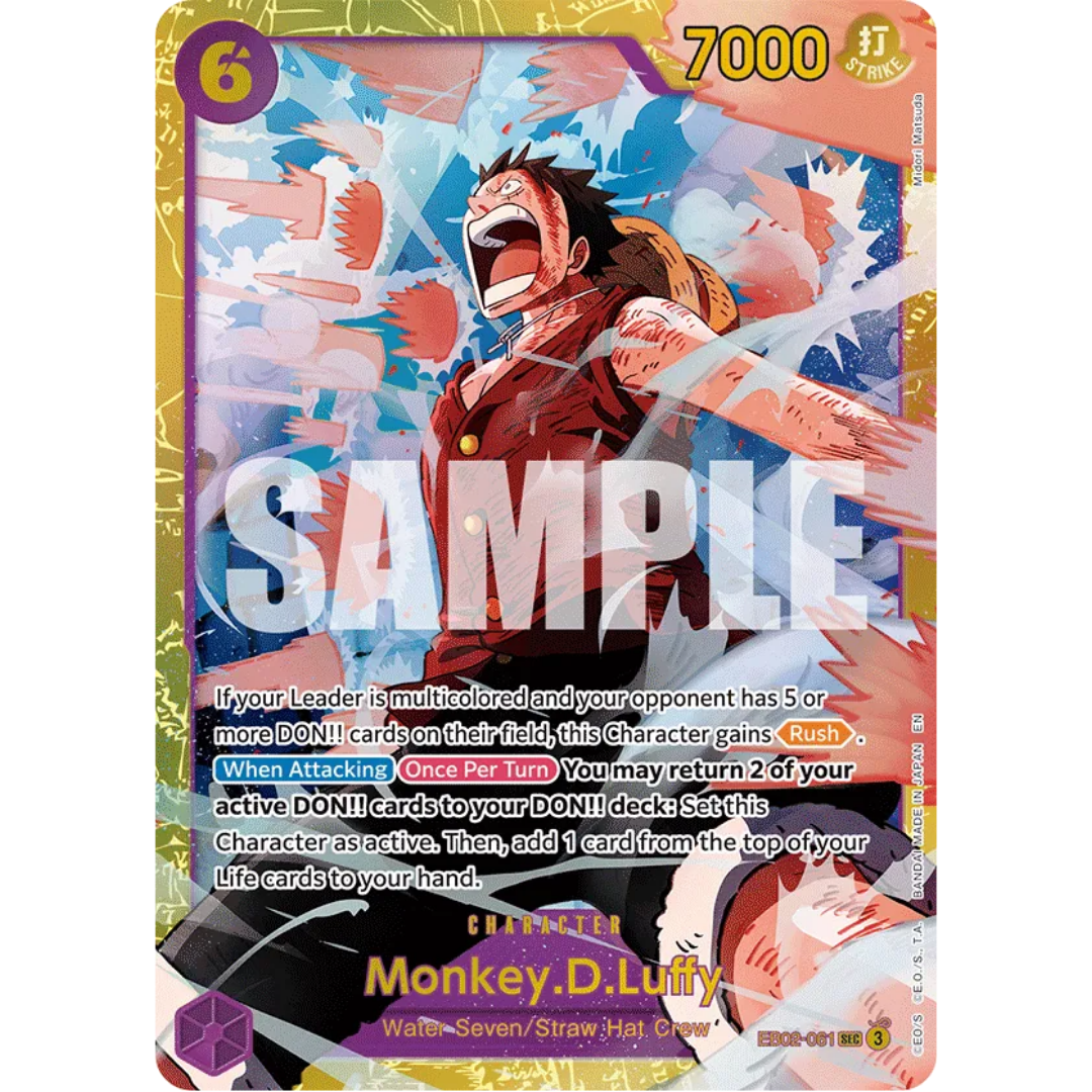 Monkey.D.Luffy (061) (EB02-061) - Extra Booster: Anime 25th Collection Foil