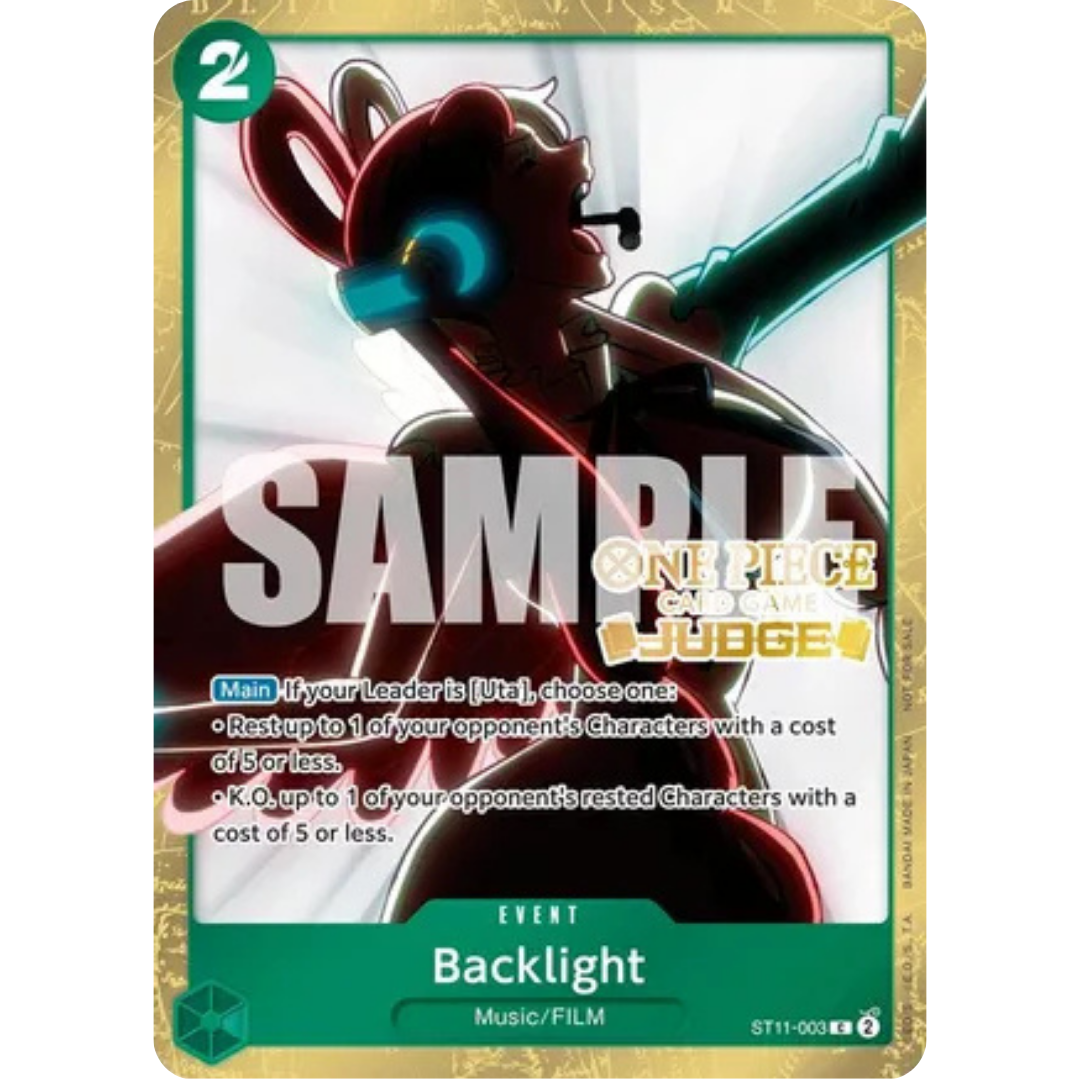Backlight (Judge Pack Vol. 5) (ST11-003) - One Piece Promotion Cards Foil