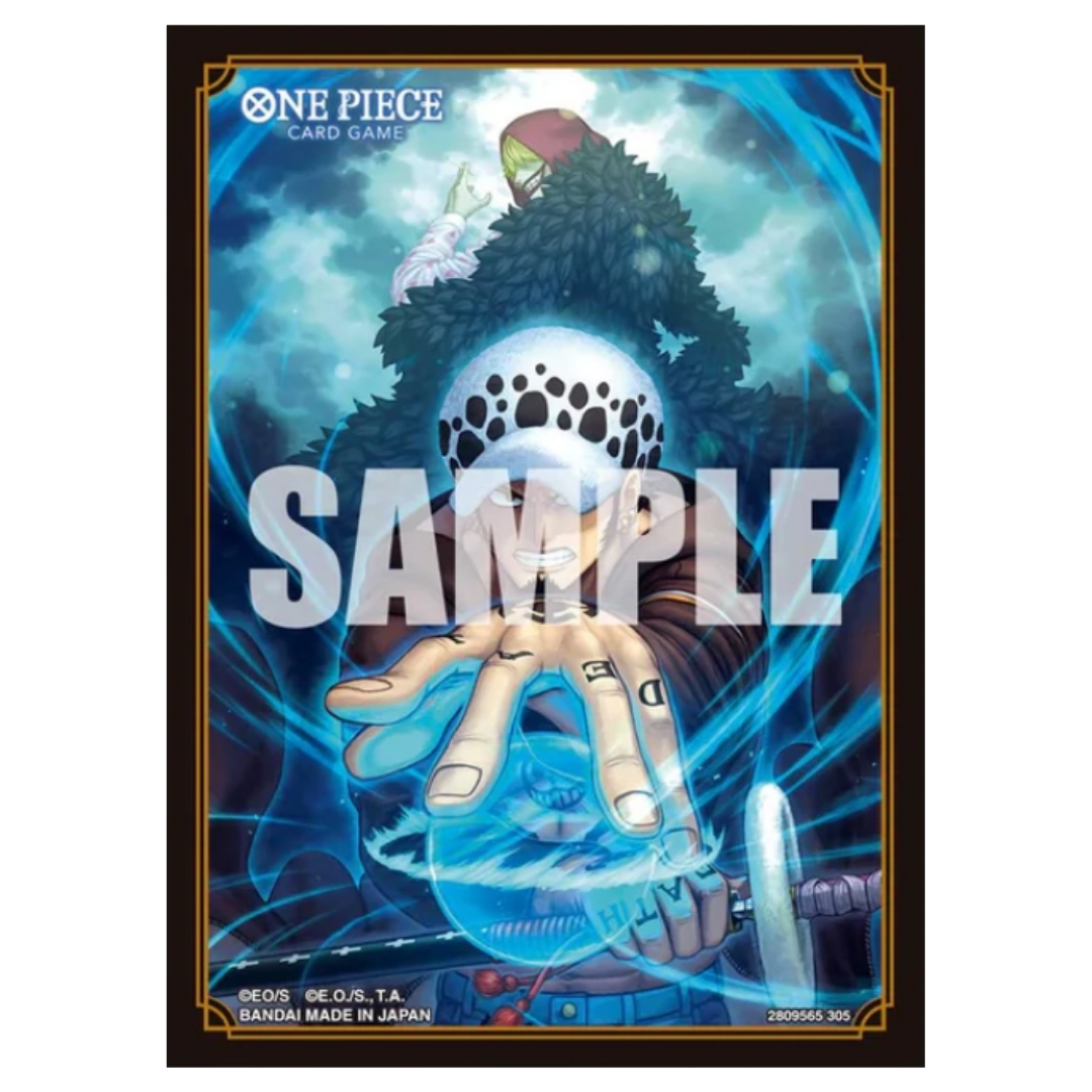 One Piece Official Sleeves Devil Fruits Collection Vol.3 10-Pack - Law & Rosinante