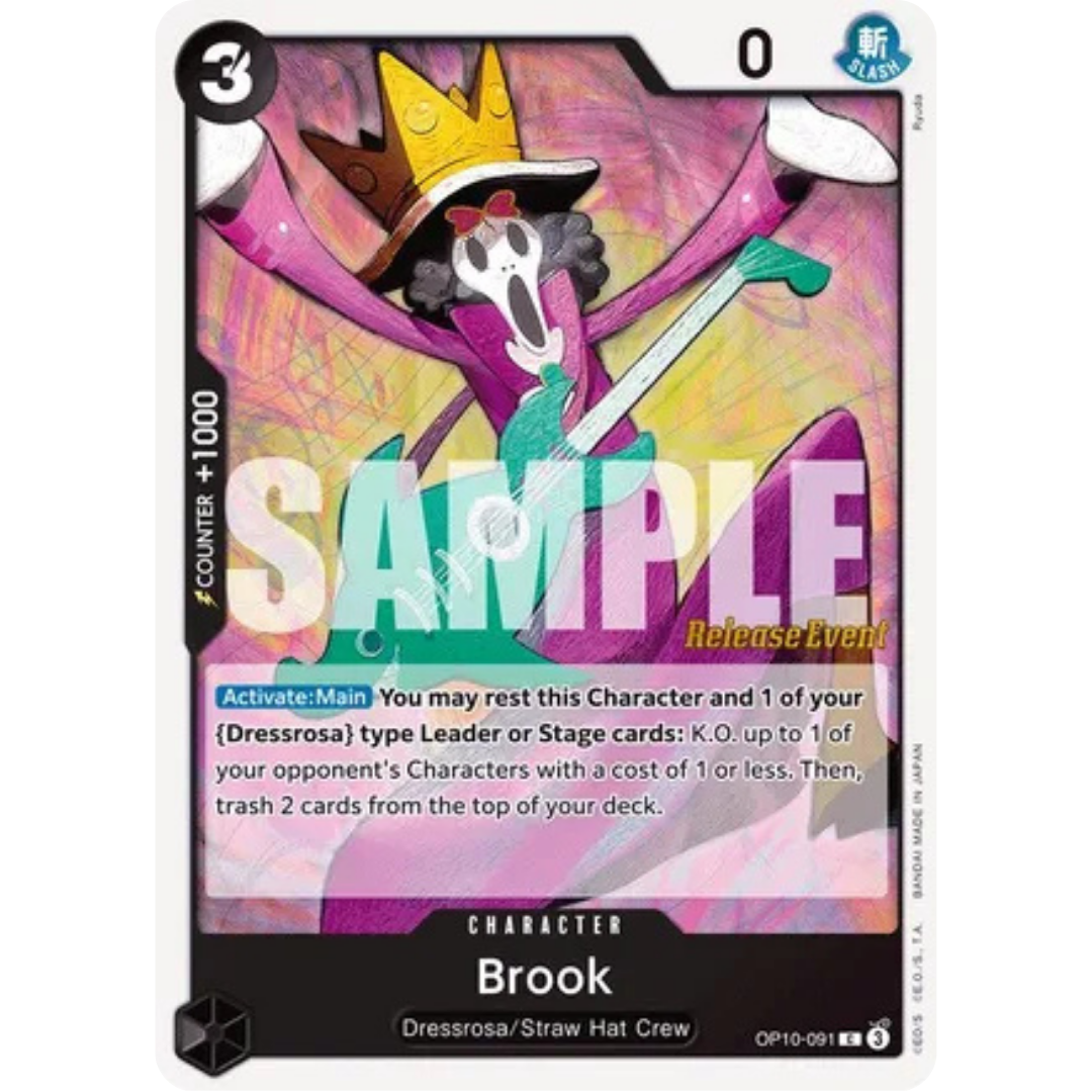 Brook (091) (OP10-091) - Royal Blood Release Event Cards