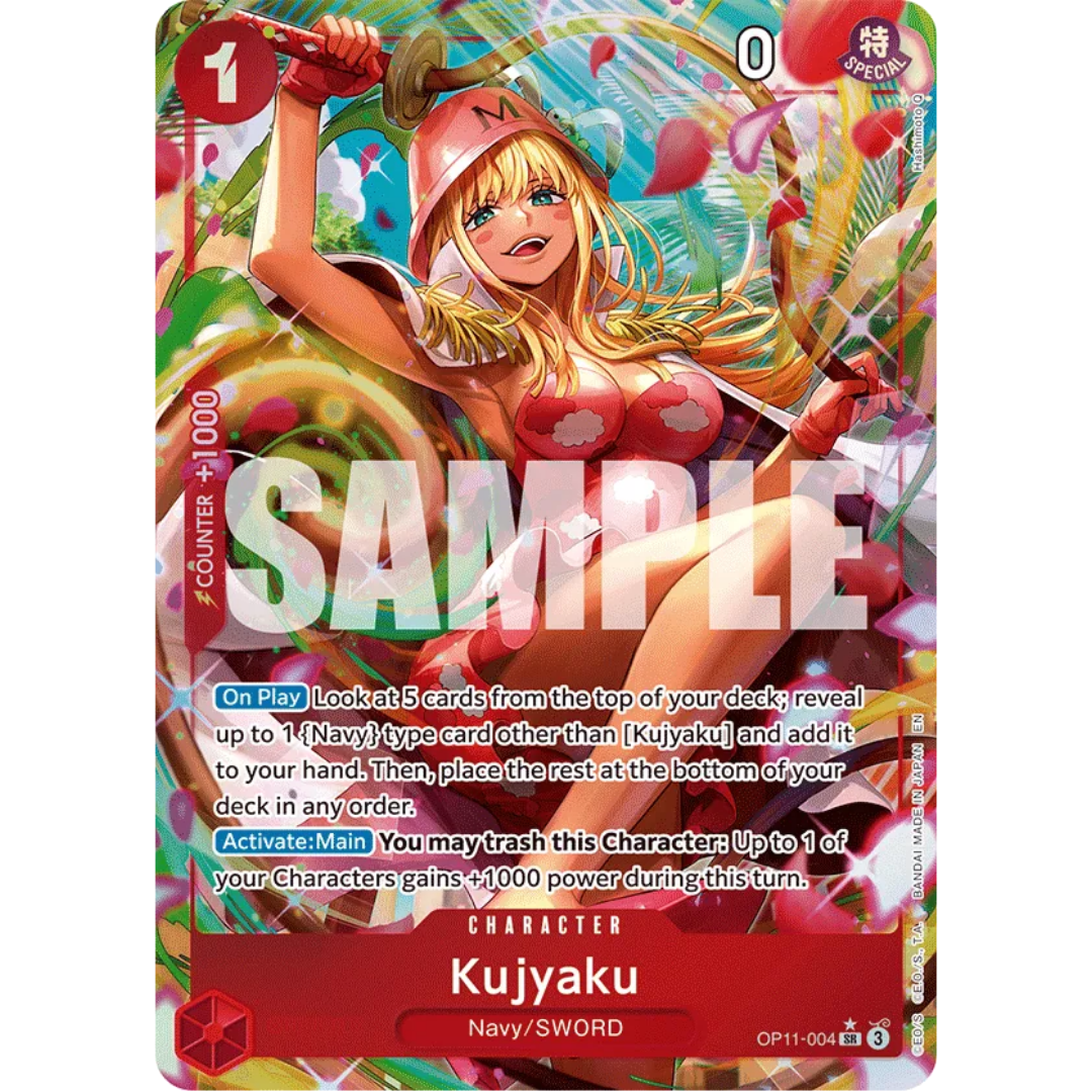 Kujyaku (Alternate Art) (OP11-004) - A Fist of Divine Speed Foil