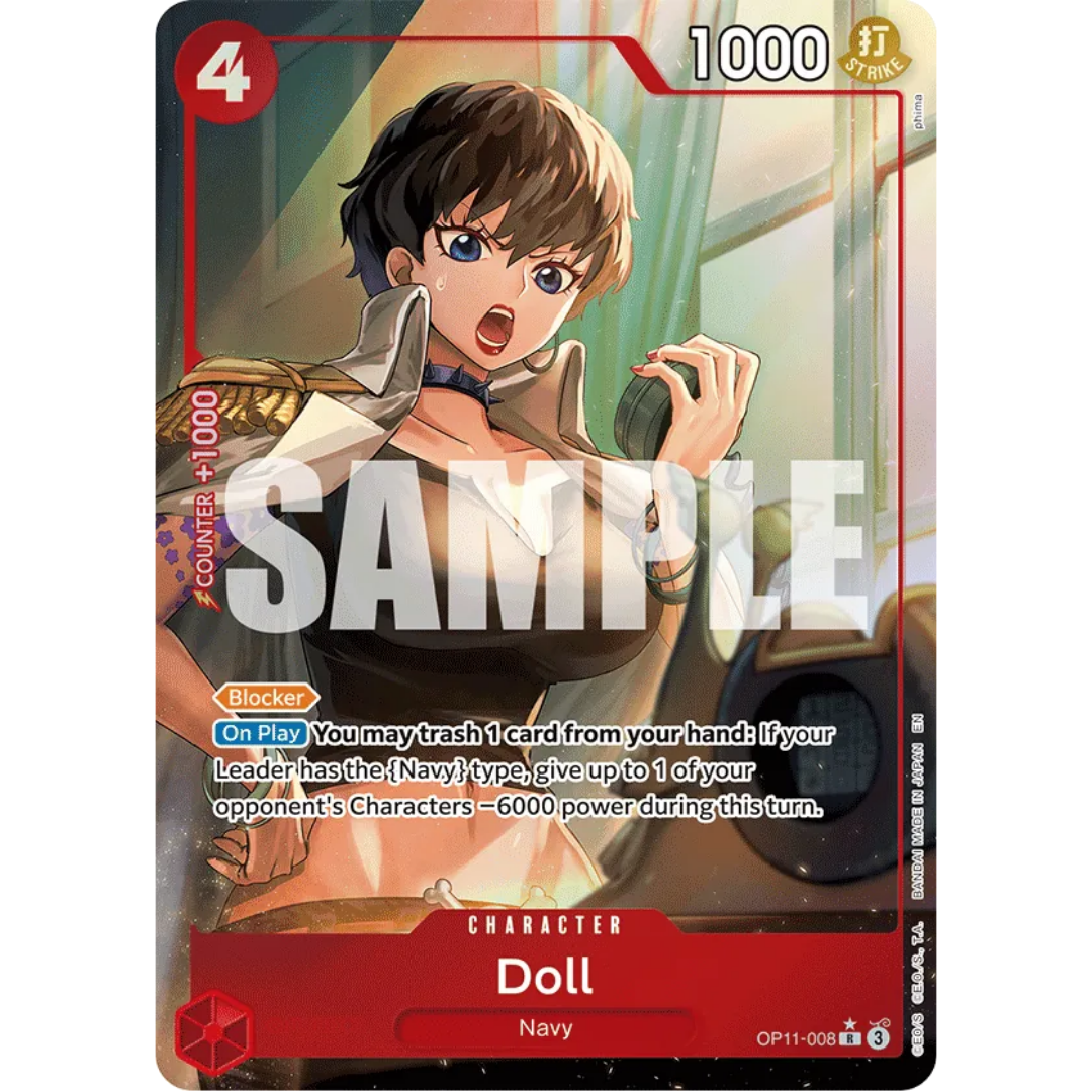 Doll (Alternate Art) (OP11-008) - A Fist of Divine Speed Foil