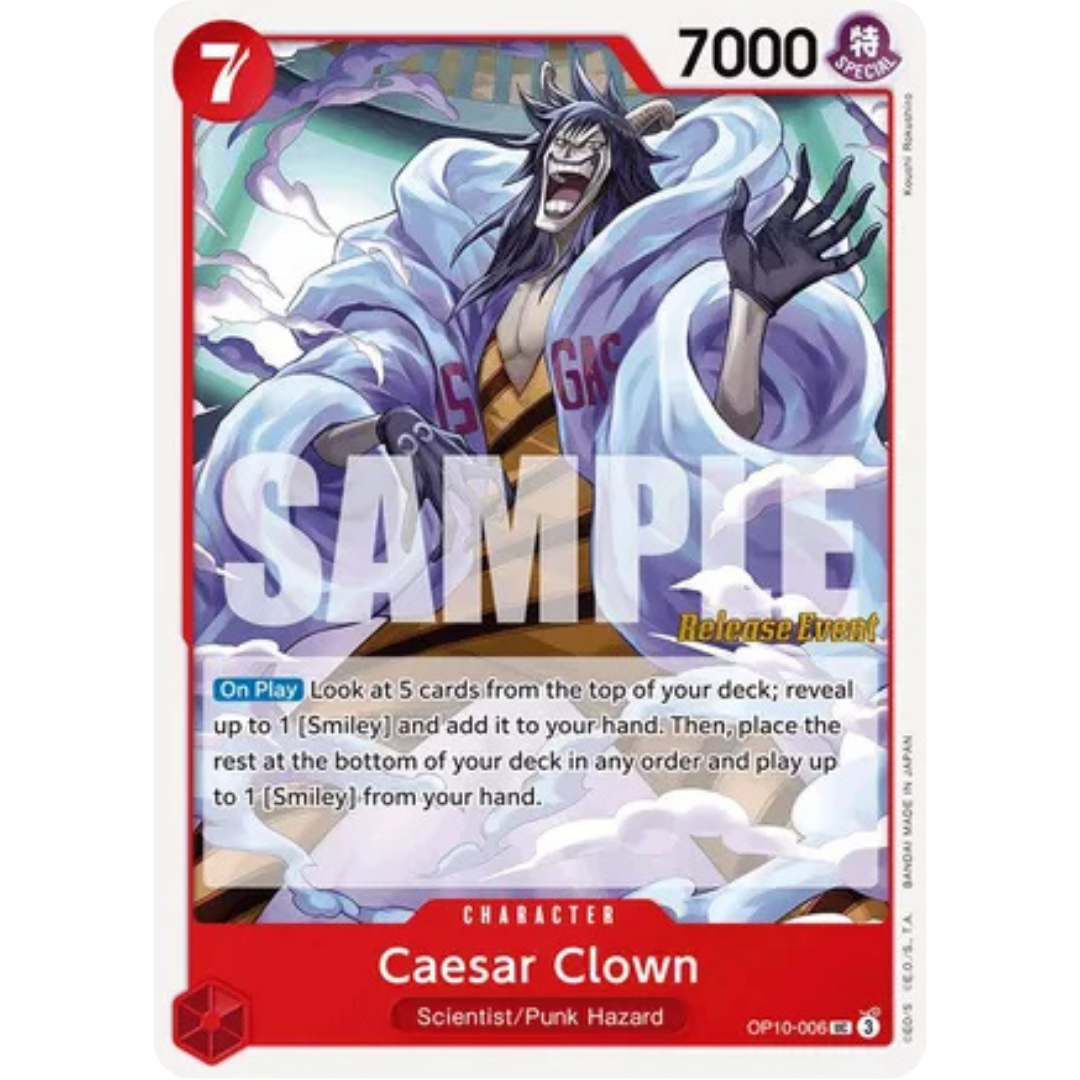 Caesar Clown (006) (OP10-006) - Royal Blood Release Event Cards