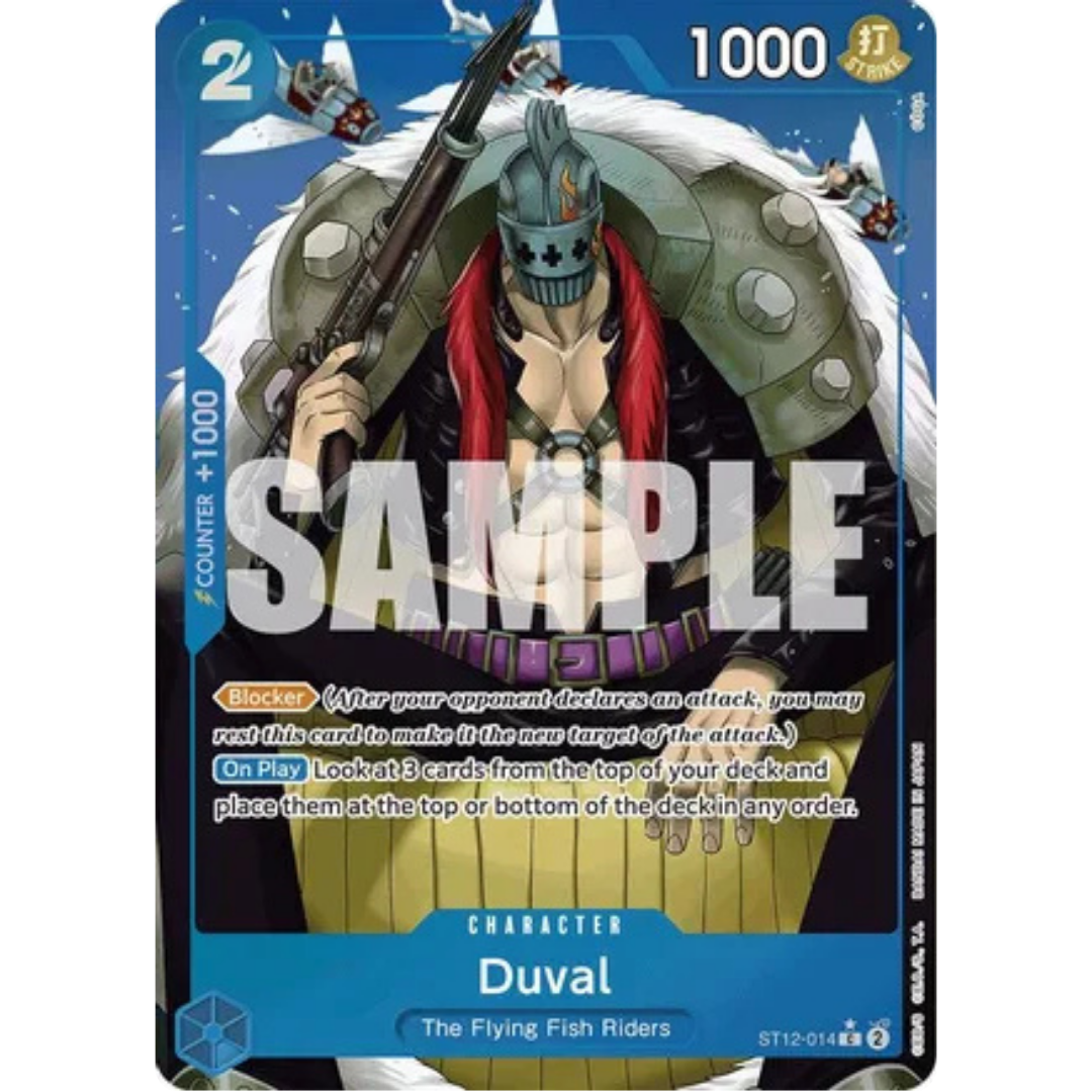 Duval (Full Art) (ST12-014) - Premium Booster -The Best- Foil