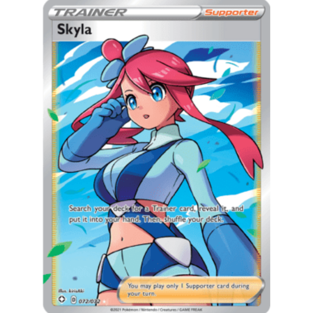 Skyla (Full Art) 072 - Holofoil Shining Fates - Ultra Rare