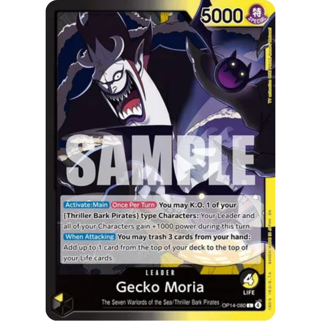 Gecko Moria - OP14-080 (OP14-080) - The Azure Sea's Seven