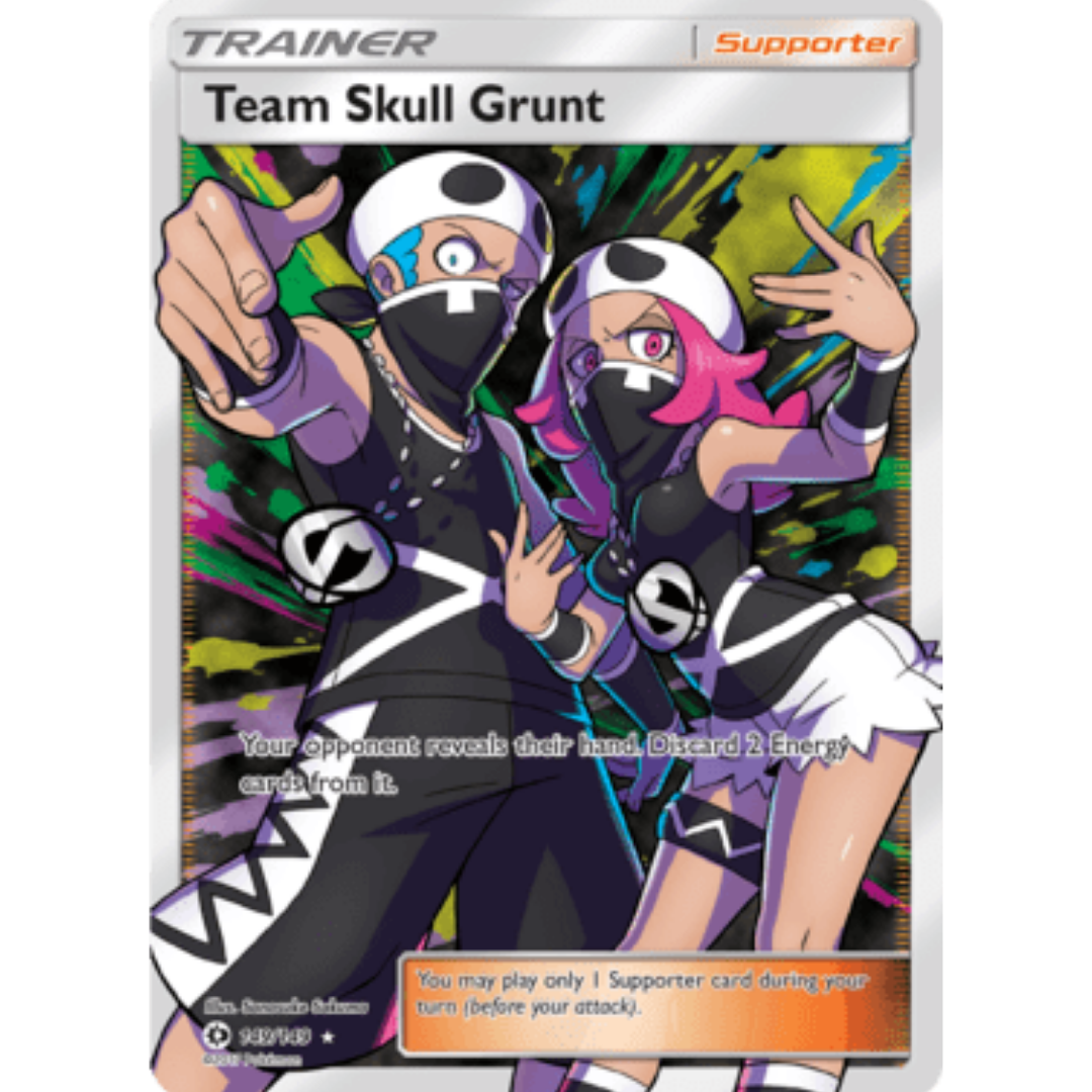 Team Skull Grunt (Full Art) 149 - Holofoil SM Base Set - Ultra Rare