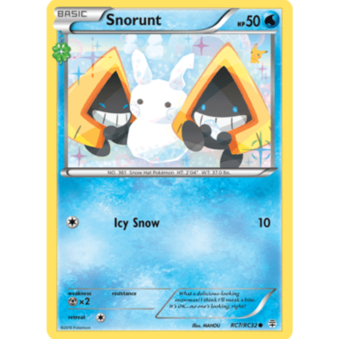 Snorunt RC7/RC32 Generations Radiant Collection - Common