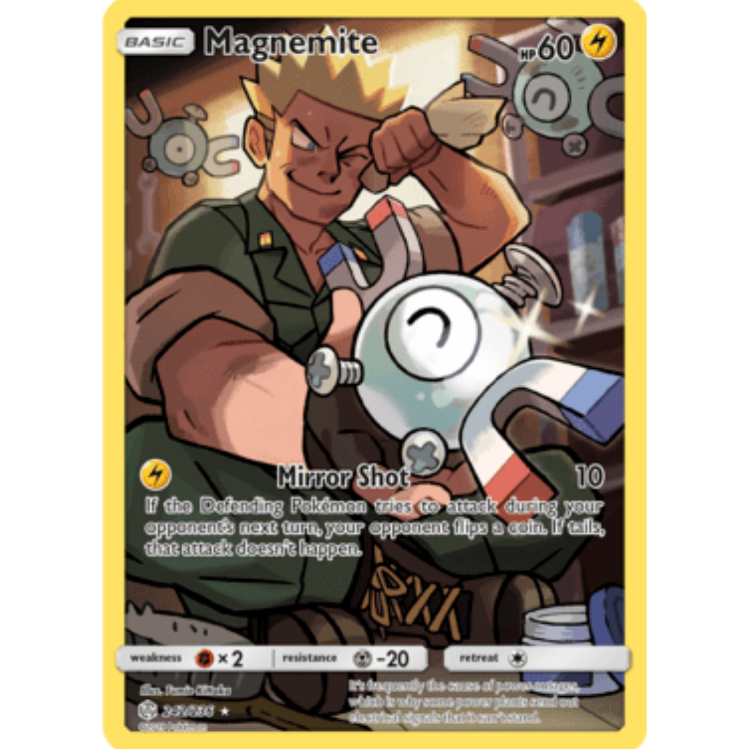 Magnemite (Secret) 242/236 - Holofoil SM Cosmic Eclipse - Secret Rare