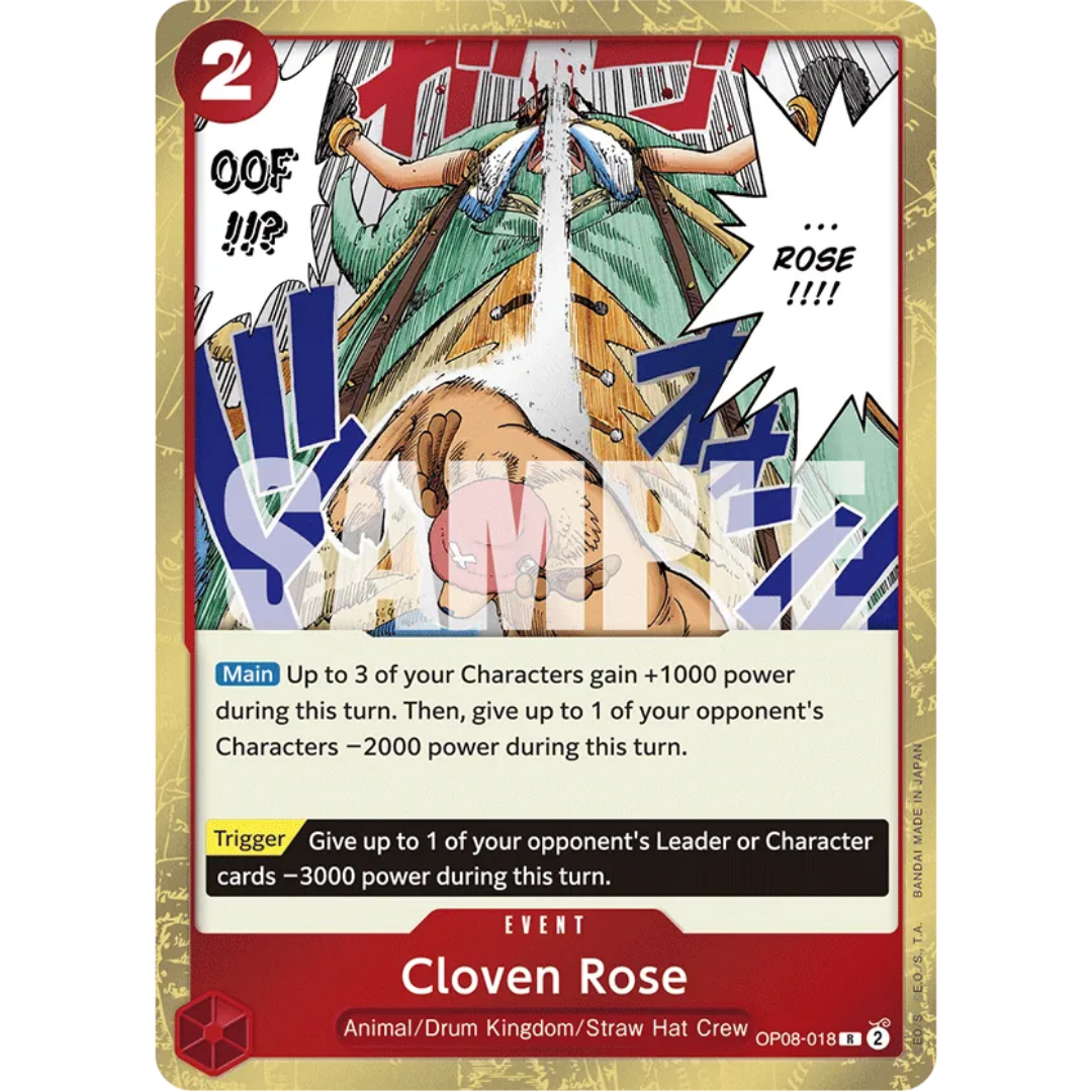 Cloven Rose (OP08-018) - Two Legends Foil