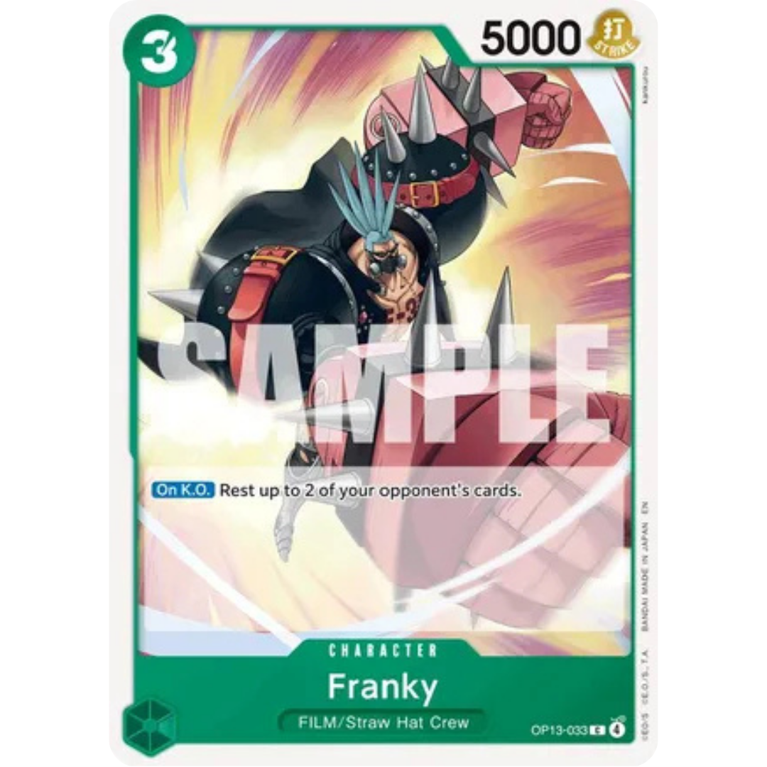 Franky (OP13-033) - Carrying On His Will