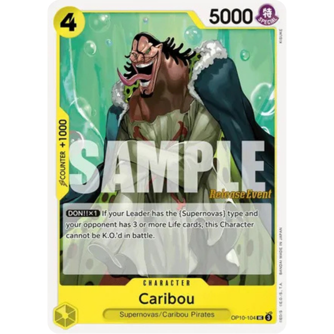 Caribou (OP10-104) - Royal Blood Release Event Cards