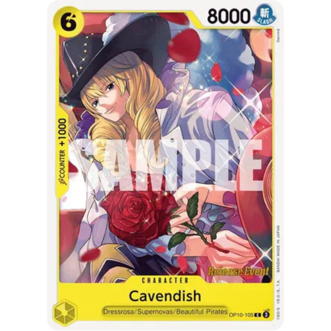 Cavendish (105) (OP10-105) - Royal Blood Release Event Cards