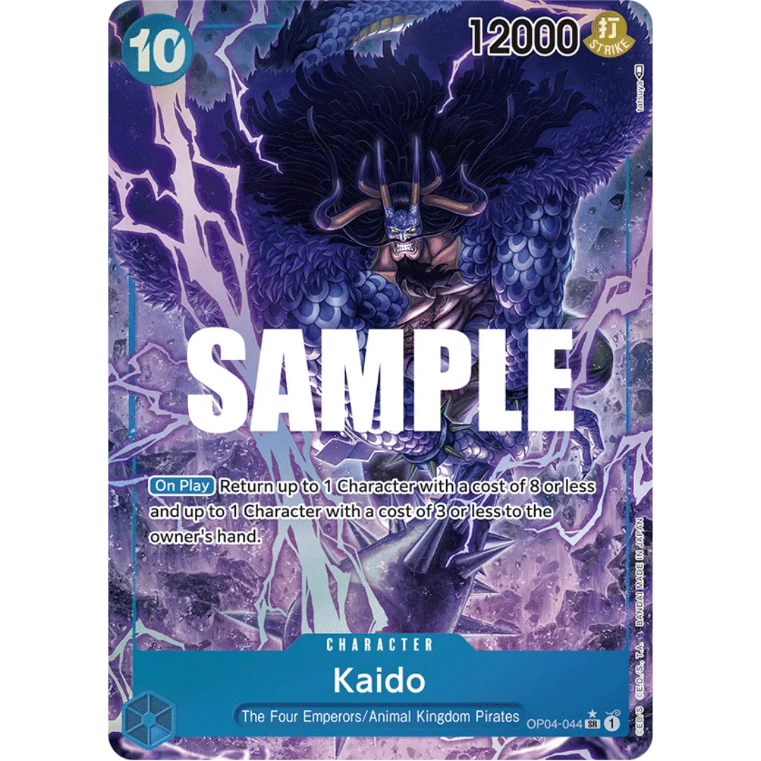 Kaido (Alternate Art) (OP04-044) - Kingdoms of Intrigue Foil
